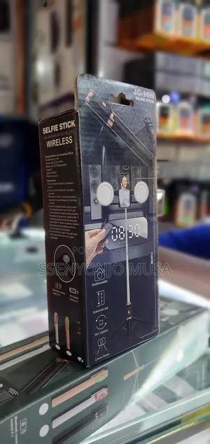 JC-16H Bluetooth Selfie Stick With Light, Remote Tripod