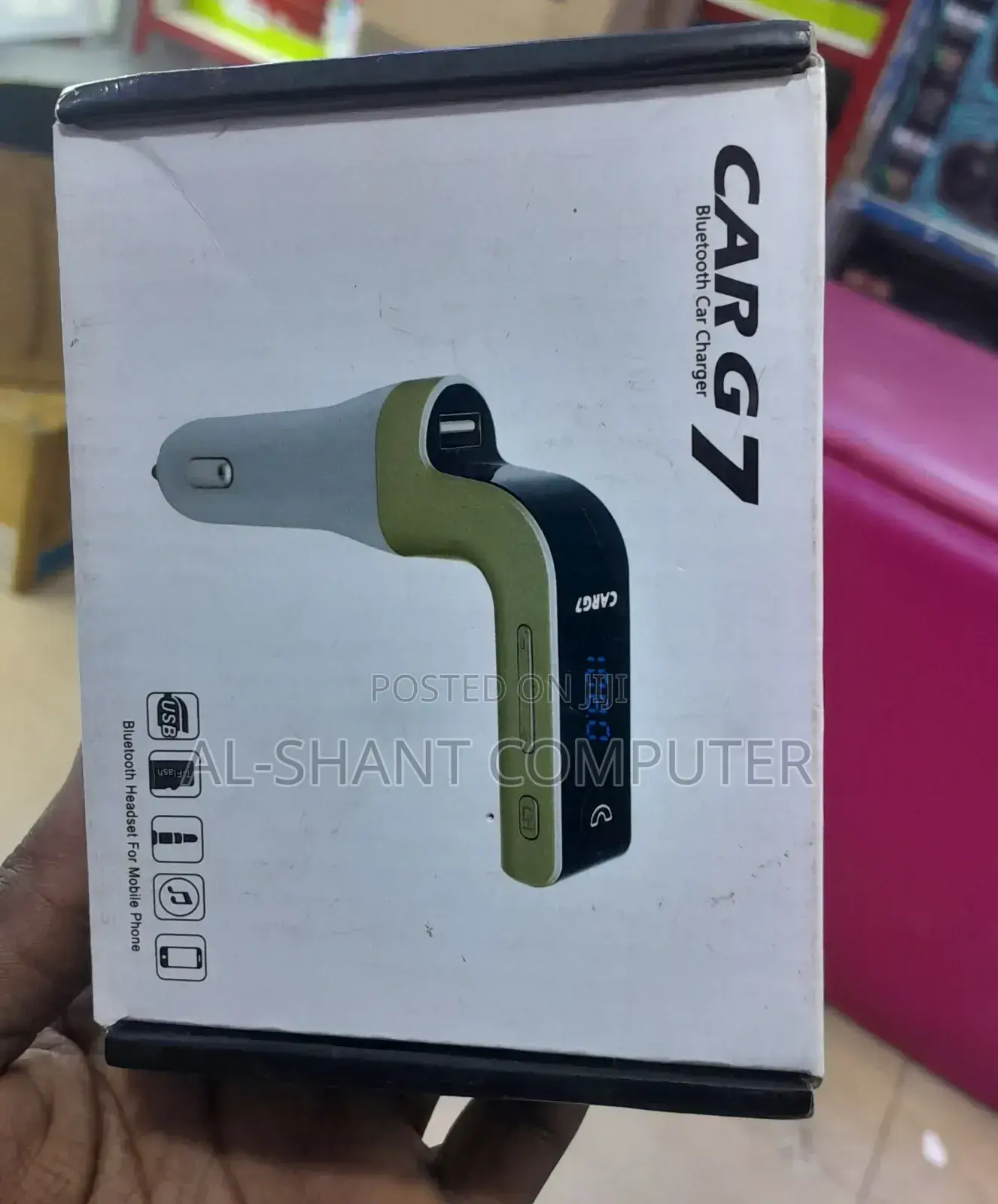 Car Charger/Carg 7 Bluetooth Car Charger