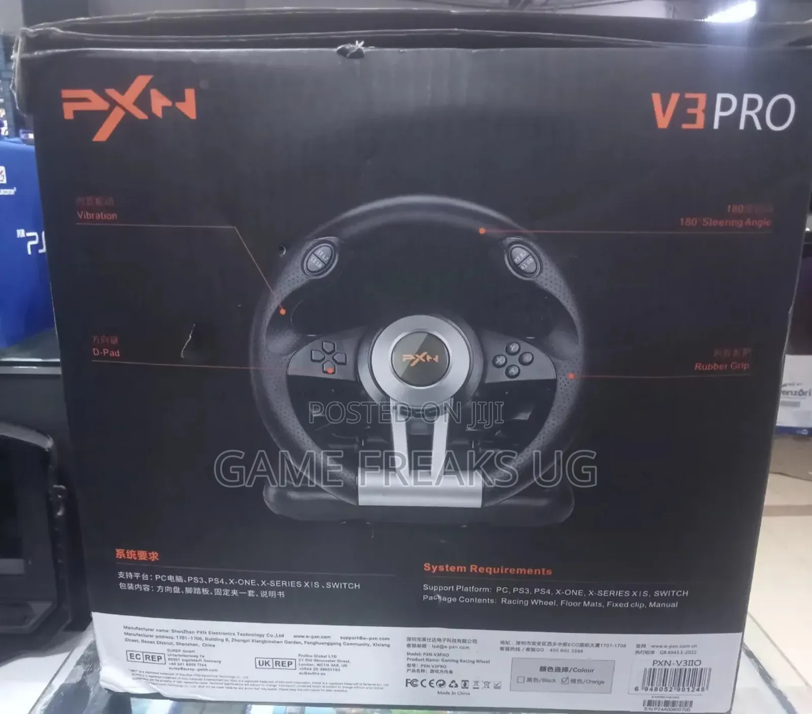 Ps3 Ps4 Ps5 Racing Wheel
