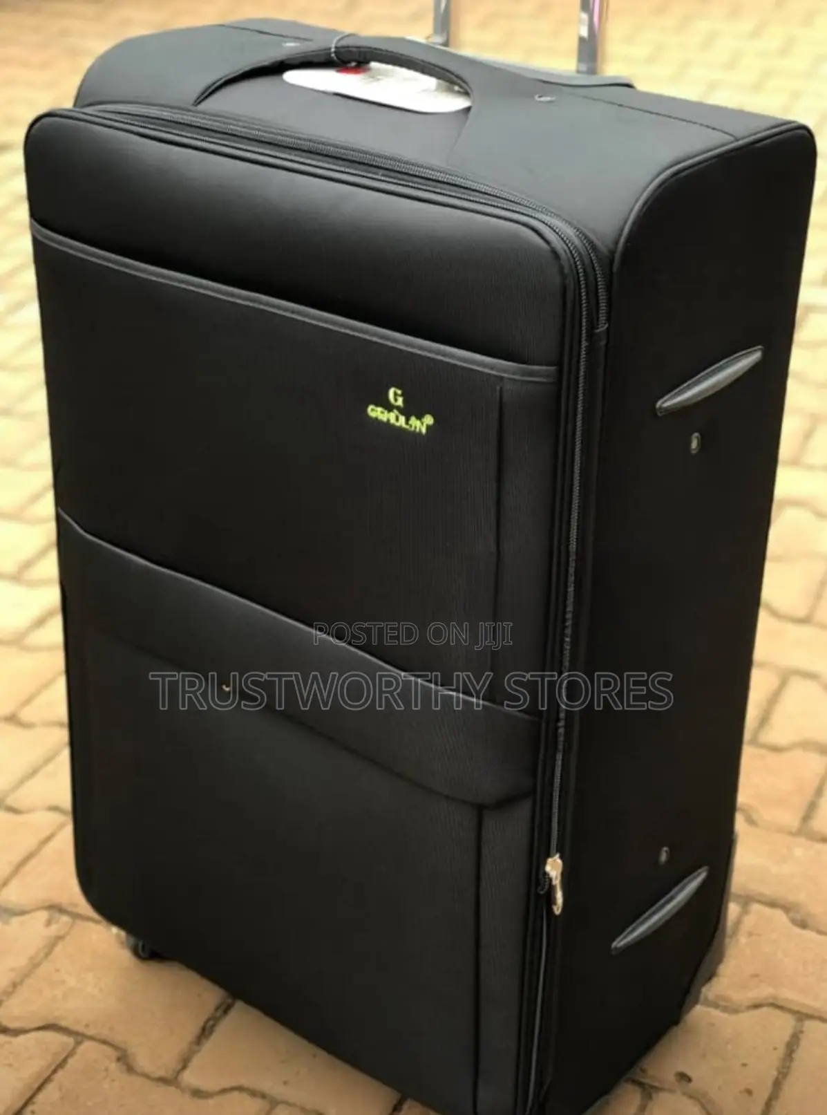 Gemulin Fabric Suitcase - Largest Size