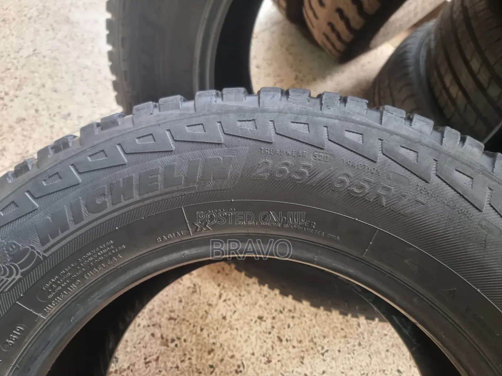 265/65r17 Michelin Used Good Condition.