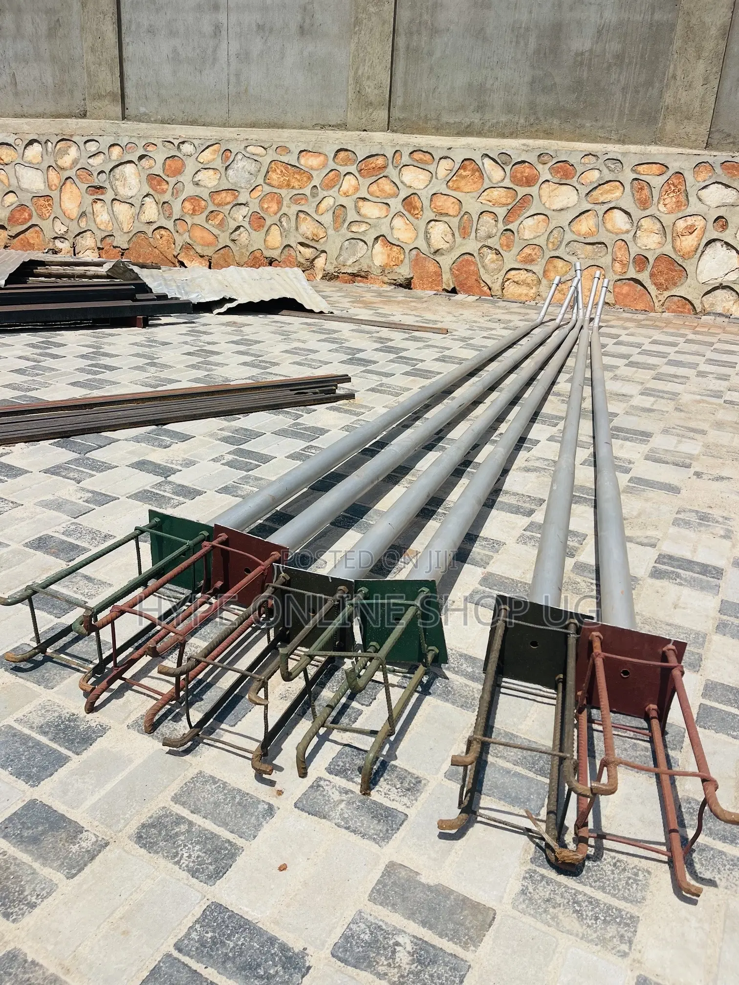 Streets and Roads Solar Light Poles