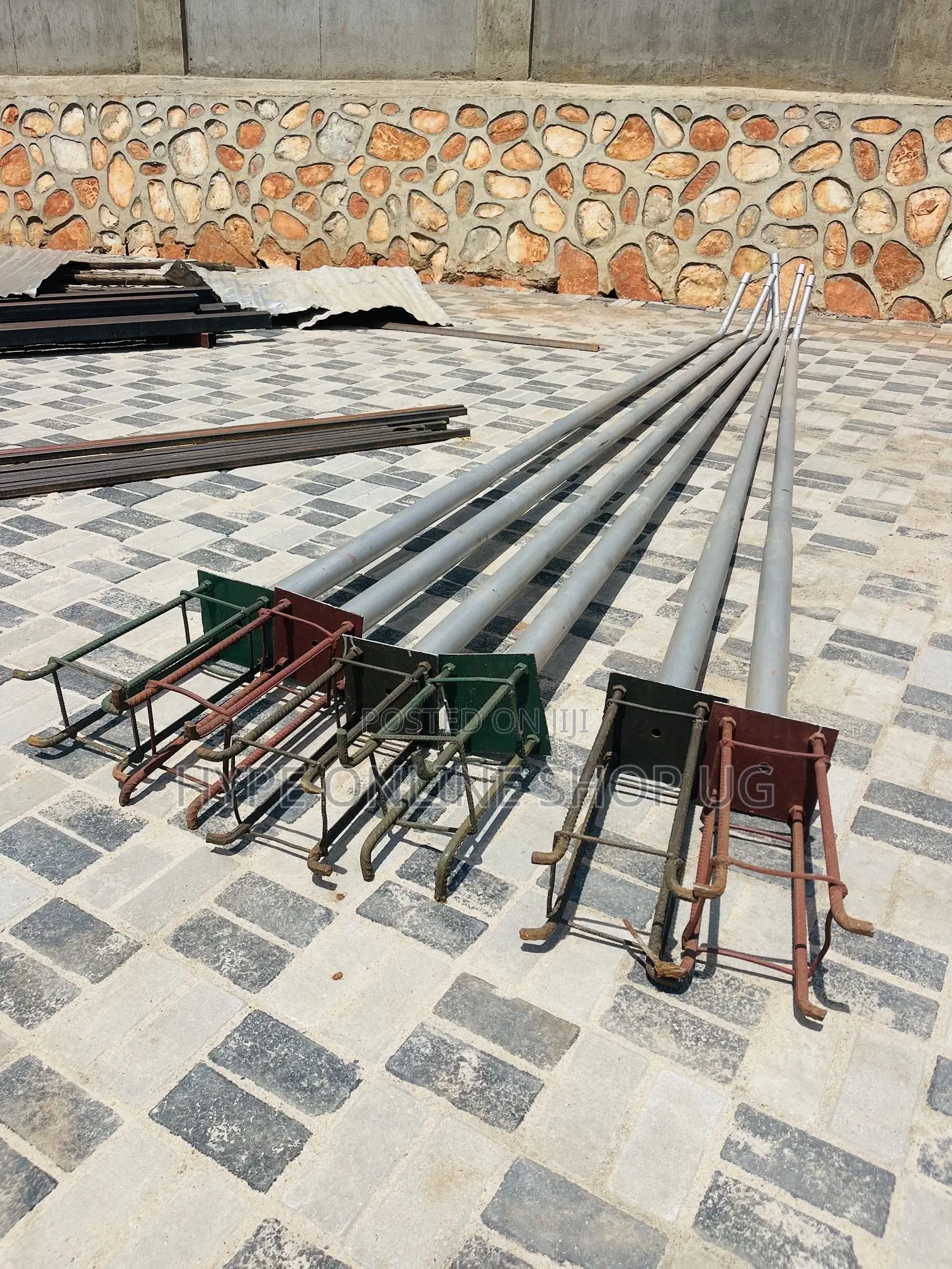 Streets and Roads Solar Light Poles