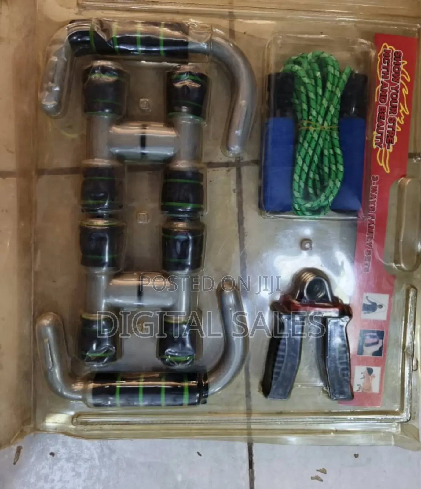 3 Way Fitness Kit - Black
