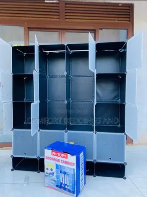 Four Column Plastic Closet Single Shoe Rack