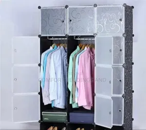 Three Column Plastic Closet Single Shoe Rack