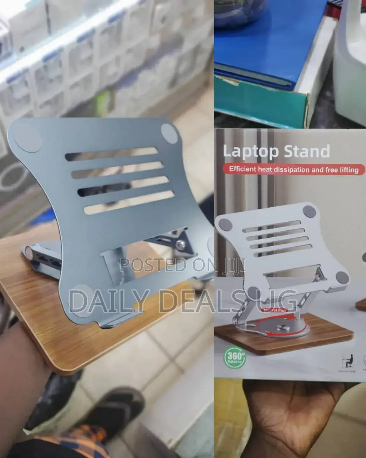 Rotating Aluminum Stand