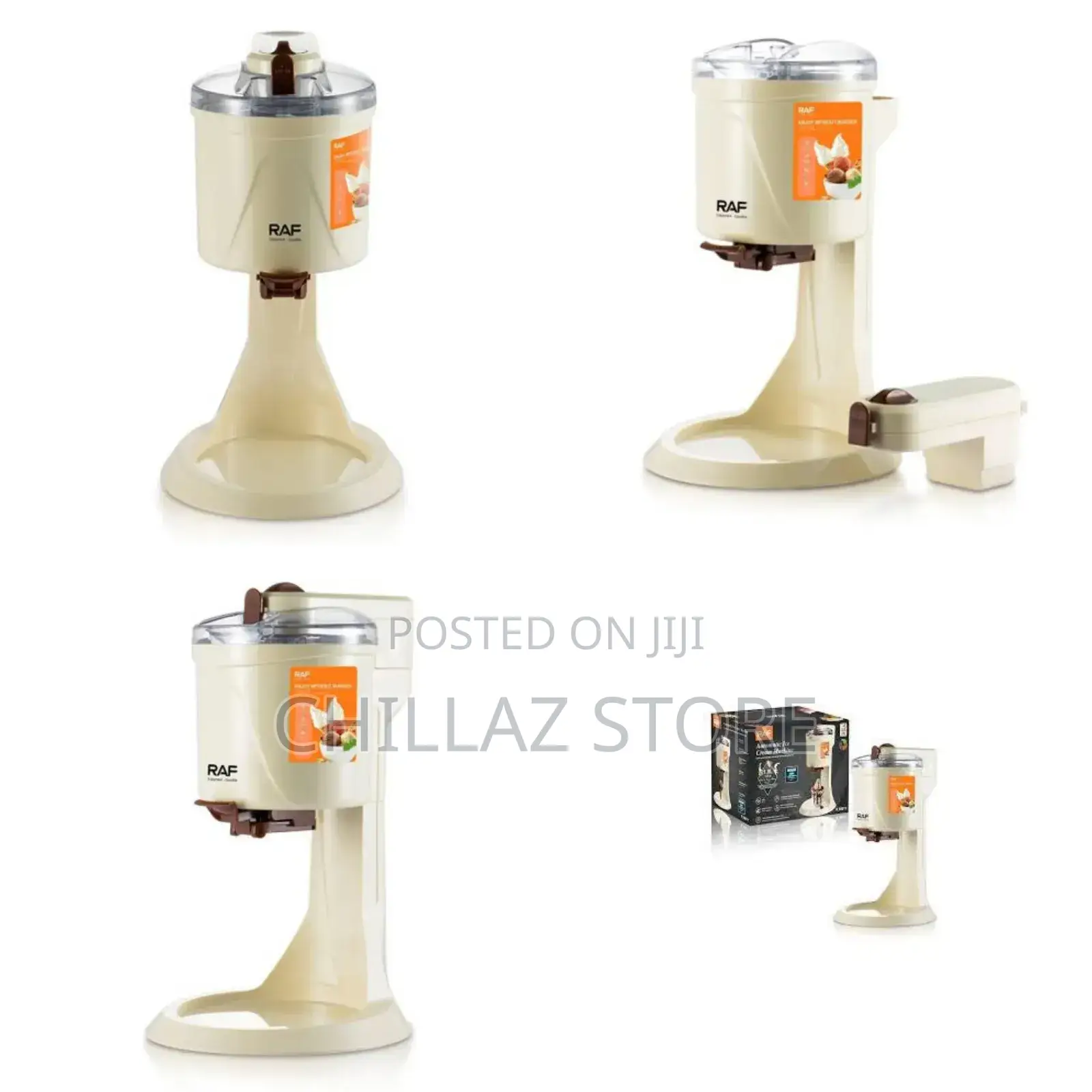 RAF 1000mls Electric Ice Cream Maker Machine.