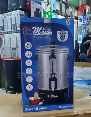 Electro Master EM-WB-1395 Water Boiler - 1800W, 10L, S/Steel