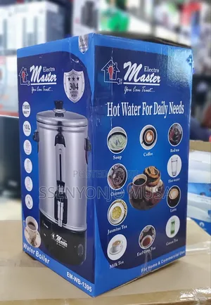 Electro Master EM-WB-1395 Water Boiler - 1800W, 10L, S/Steel