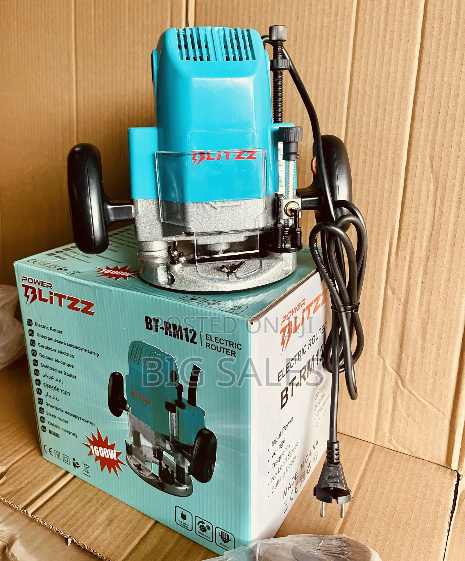 Blitzz- Wood Router 1600watts