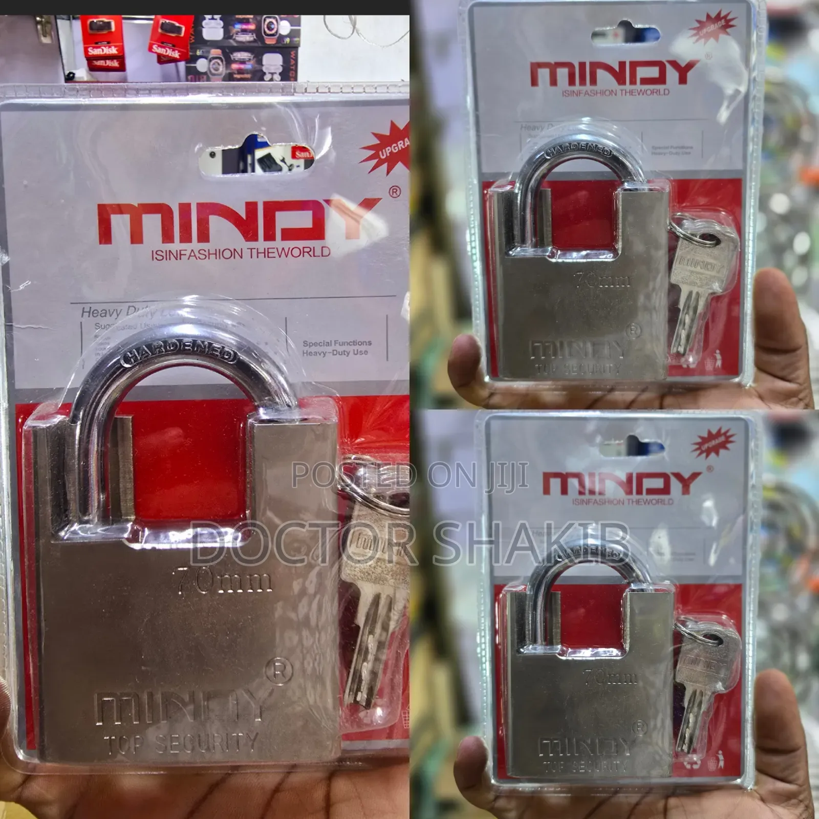 High-Quality Strong Mindy 70mm Security Padlock