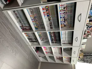 Multiuse Storage Shelves. Bookshelf With 2 Drawers