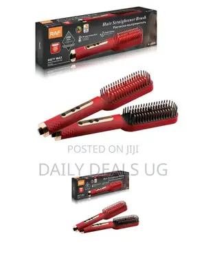 Electric RAF Hair Straightener Brush