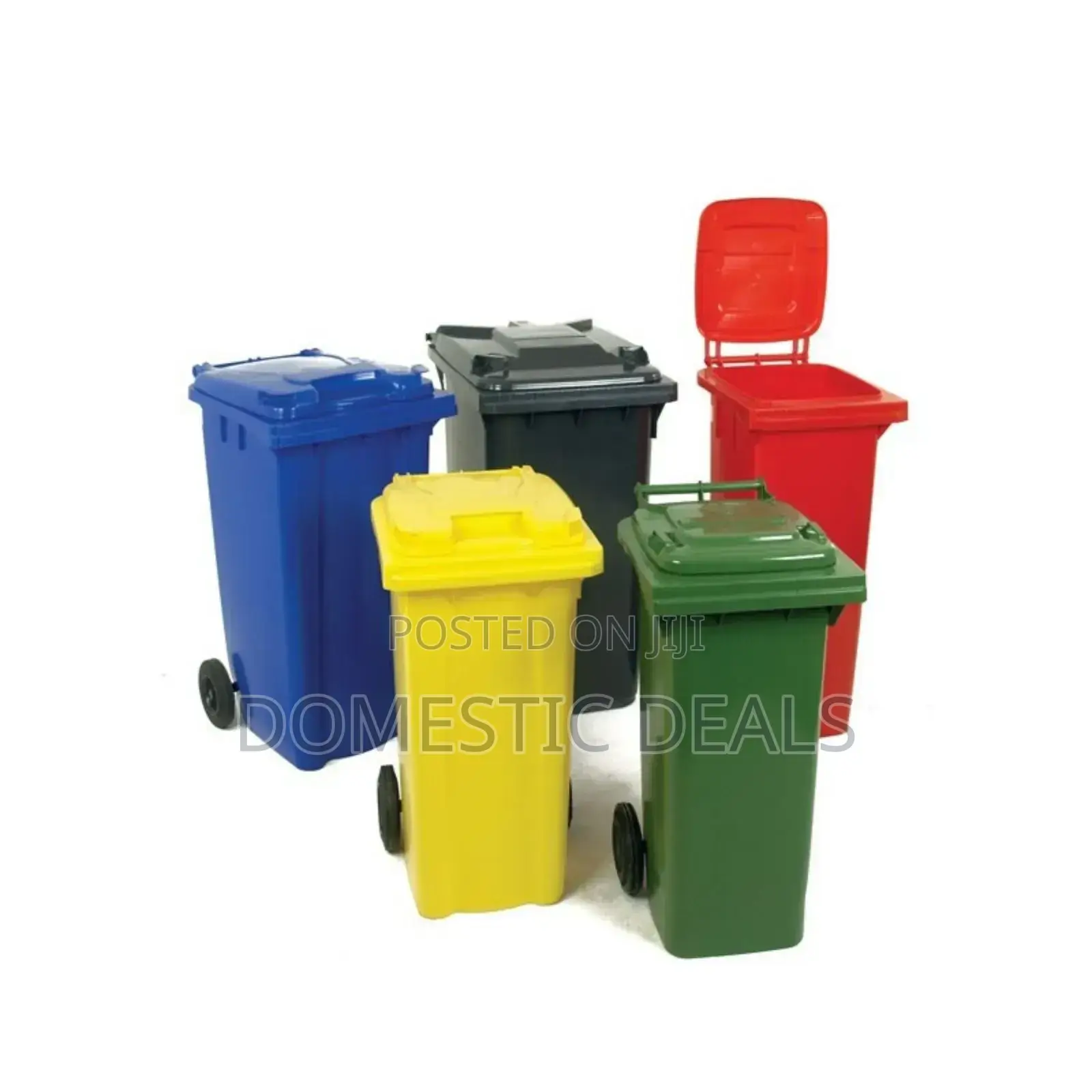 240L Plastic Outdoor Waste Bin