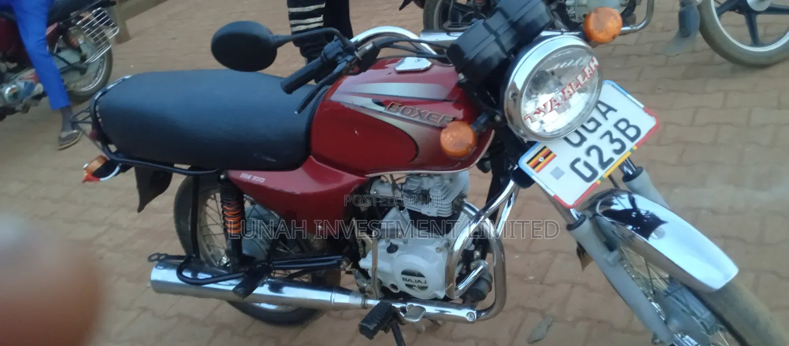 Bajaj Boxer 2024 Red