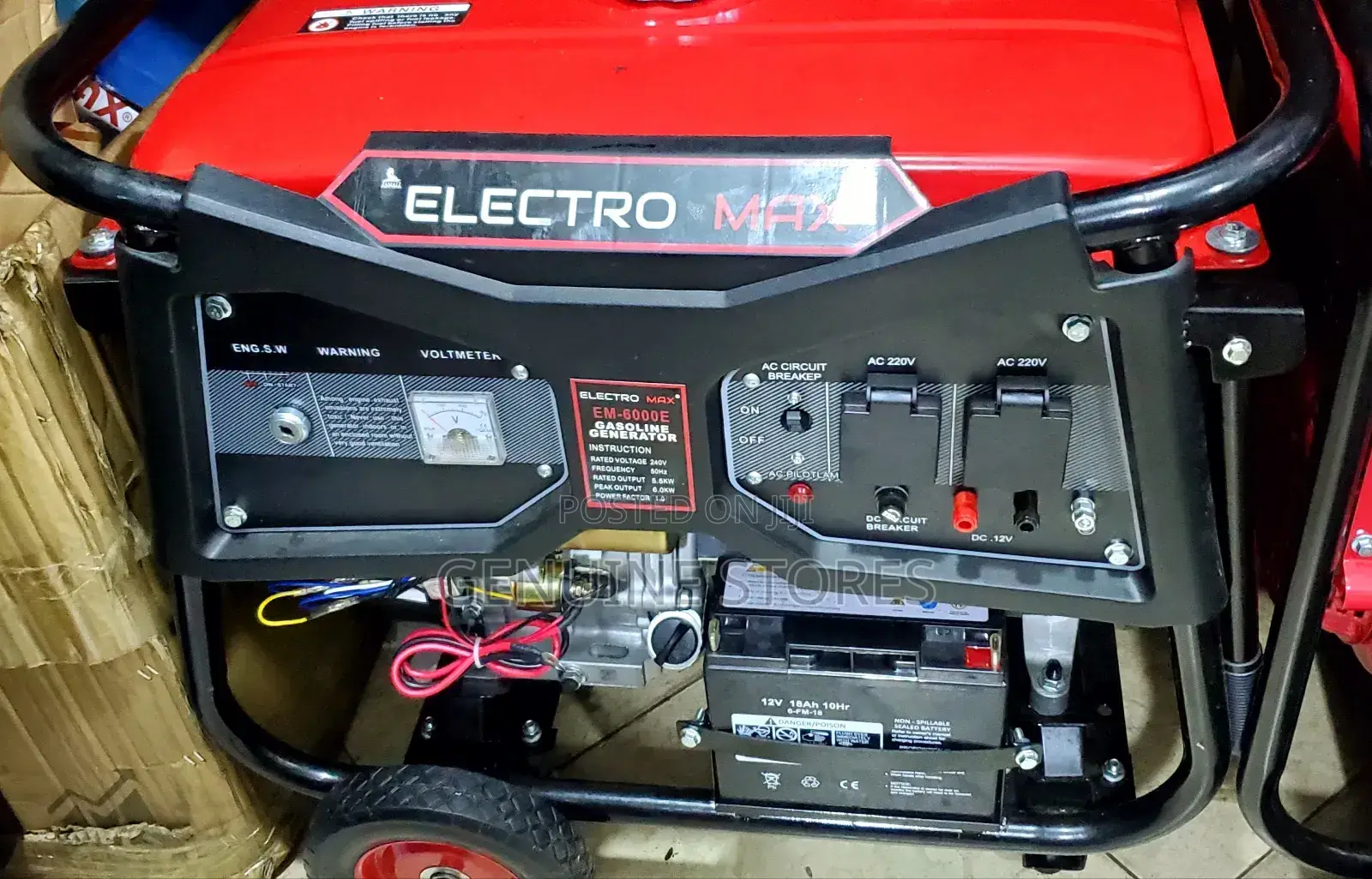 Electro Max of 5.5 Kva Petrol Generator