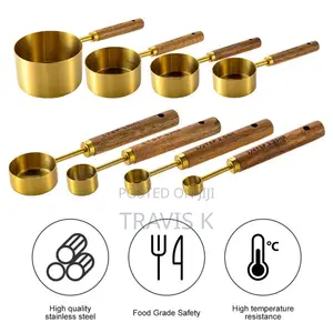 8pcs Measuring Cups and Spoon Set