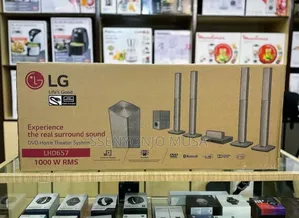 Lg Home Theater System 4 Tallboys - 1000w 5.1 Ch DVD With Bt Dd-
