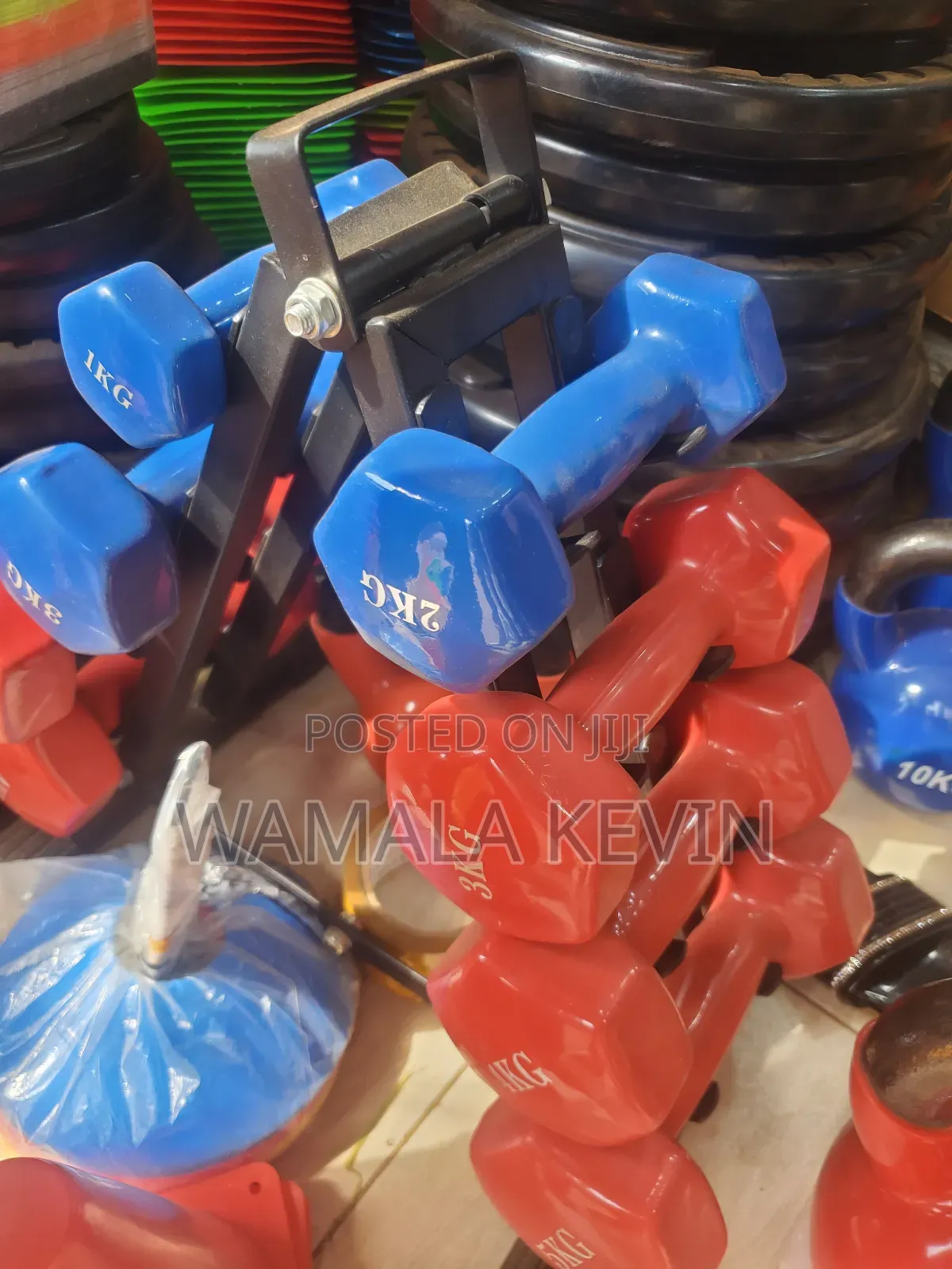 Dum Bells in All Sizes and Colors