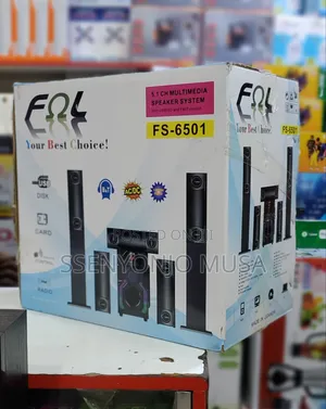 FOL FS-6501 5.1 Ch Multimedia Speaker System With USB/SD-FM
