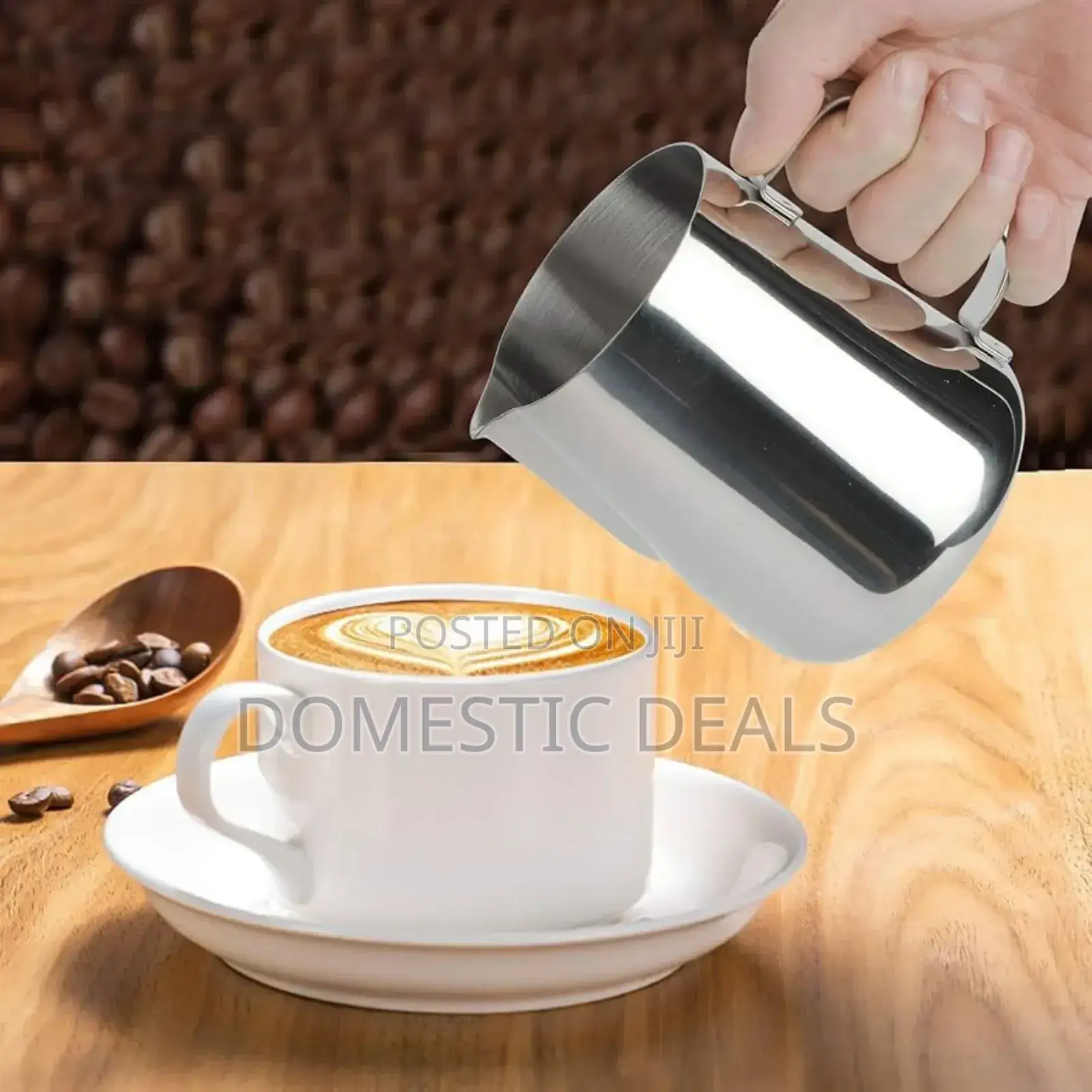 High Quality Stainless Steel Frothing Milk Jug