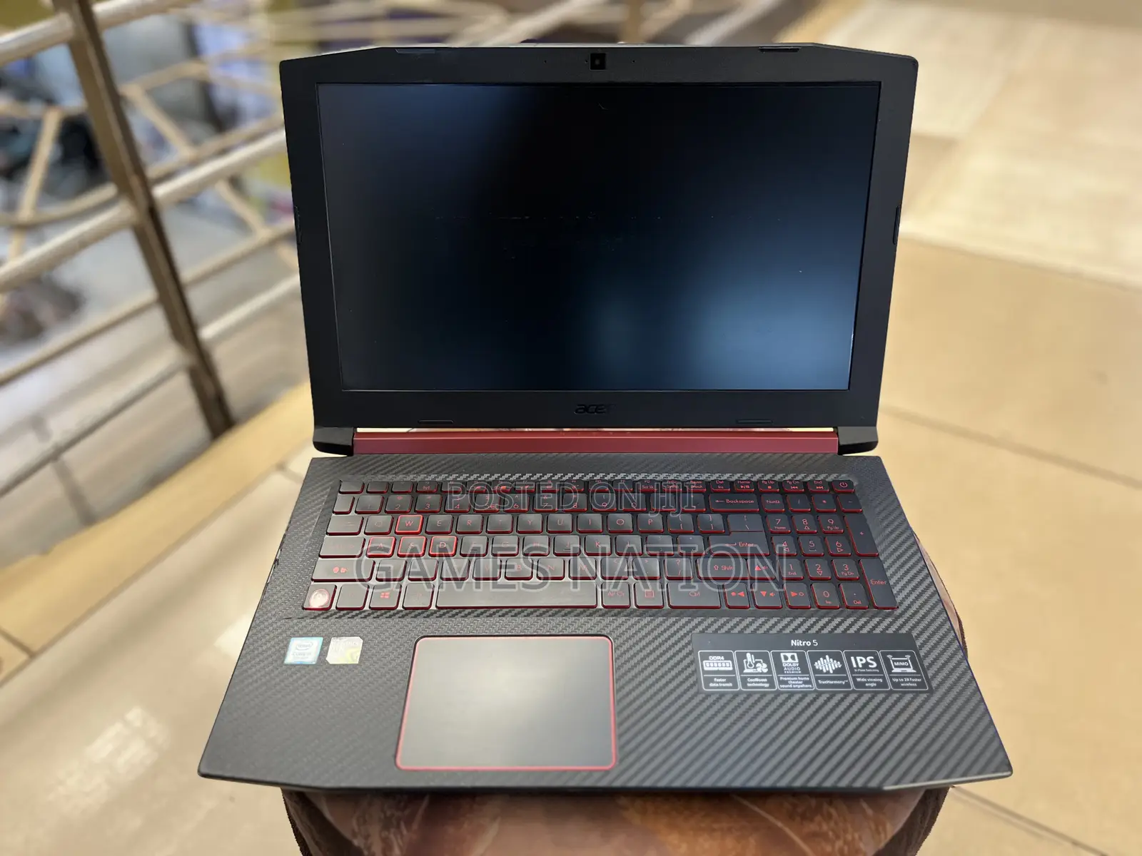 Laptop Acer Nitro 5 8GB Intel Core I5 HDD+SSD 256GB