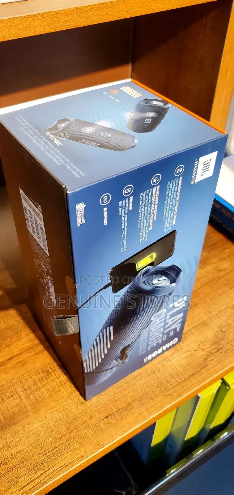JBL Charge 5 Wireless Portable Speaker Witha Deep Bass