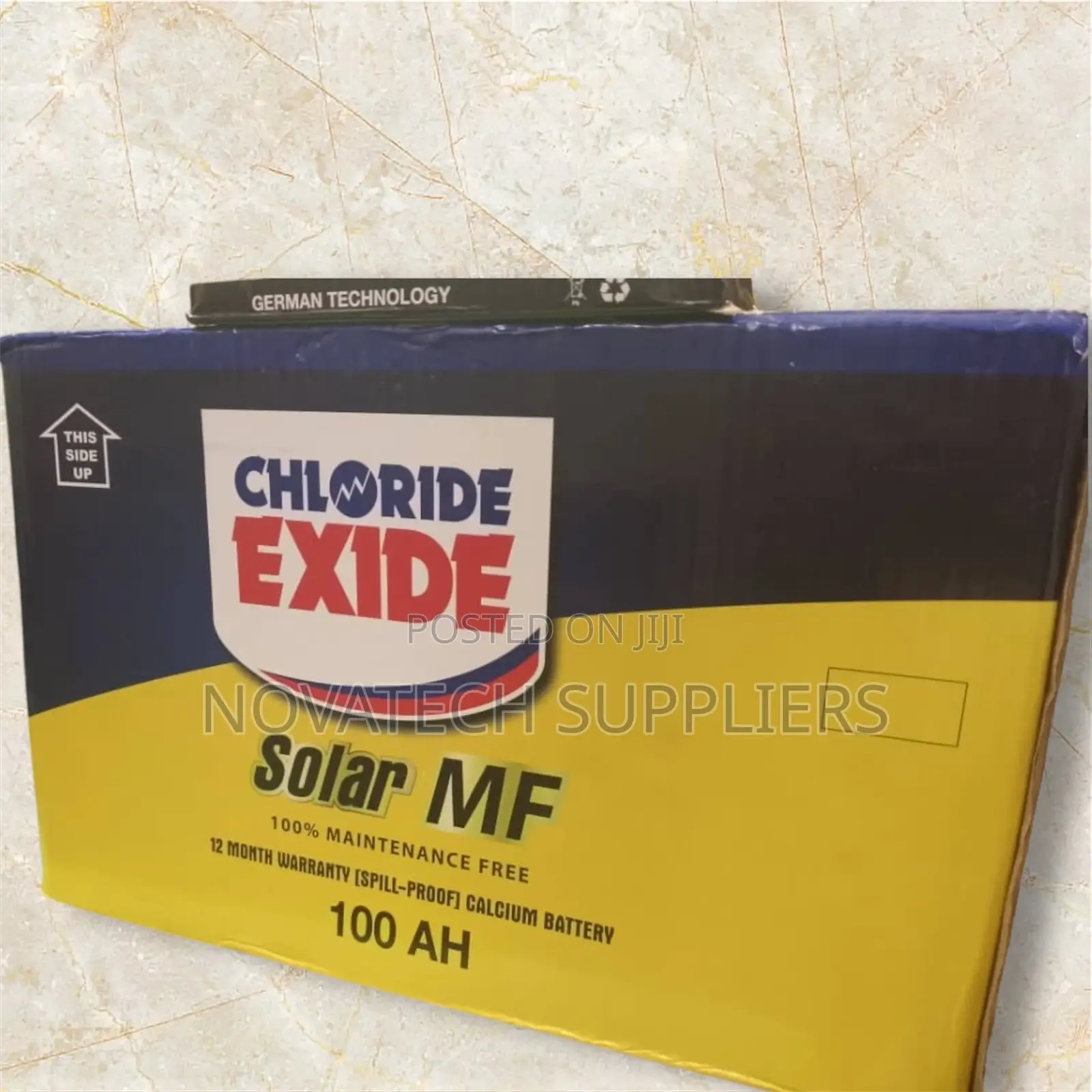 100ah Chloride Exide Maintenance Free Batteries Aman