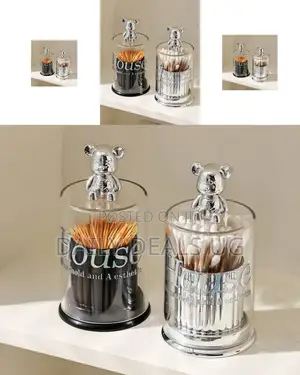 Glass Automatic Toothpicks Dispenser