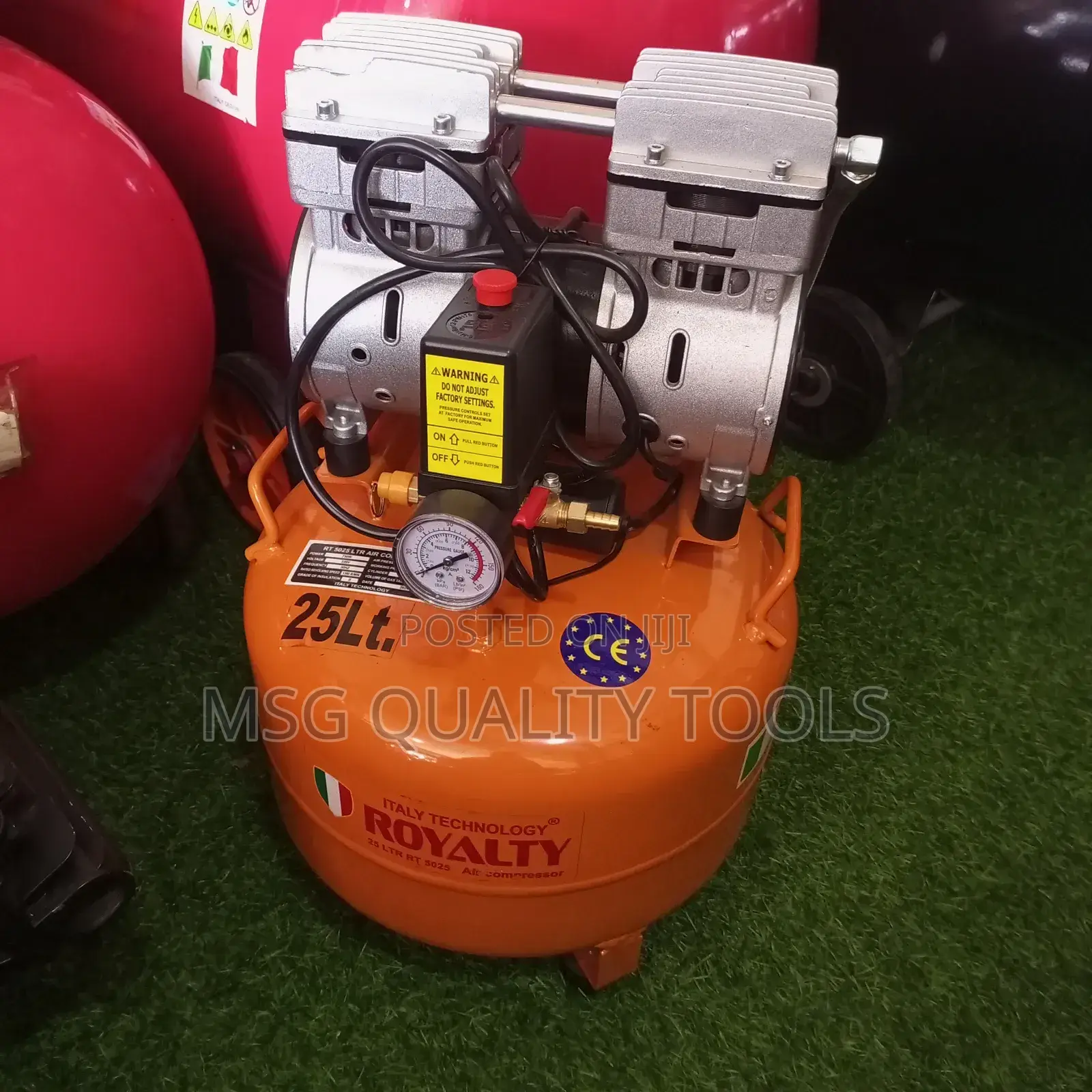 Oil Free Compressor 25ltr