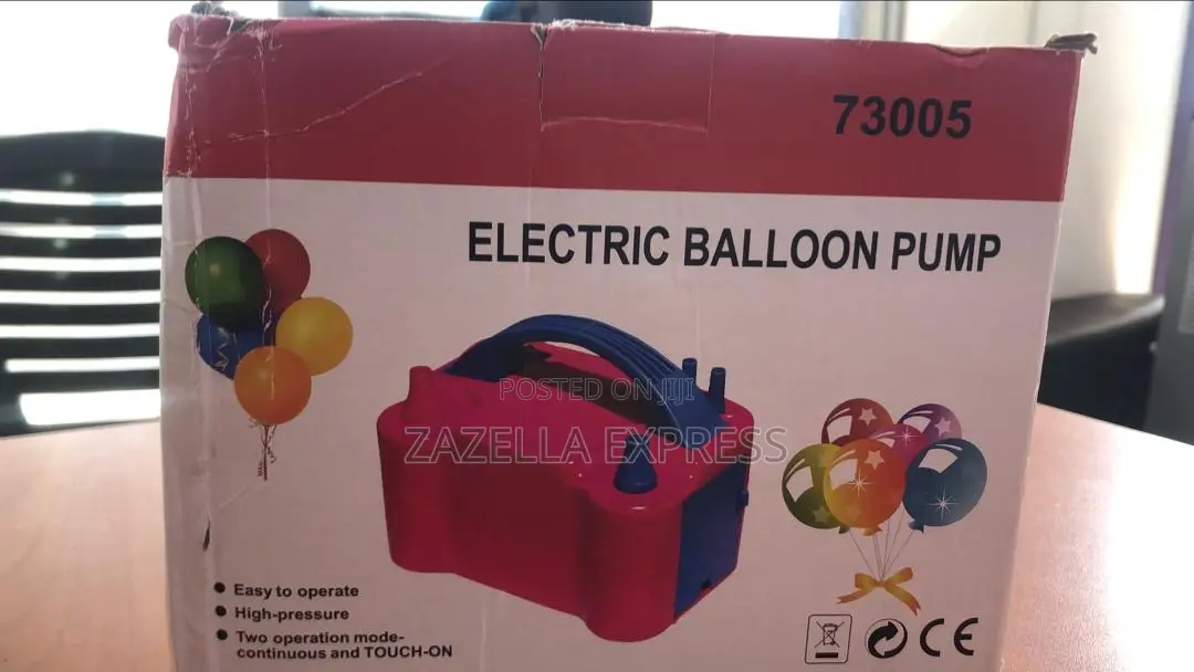 Balloon Pump Electric, Portable Automatic Dual Nozzle
