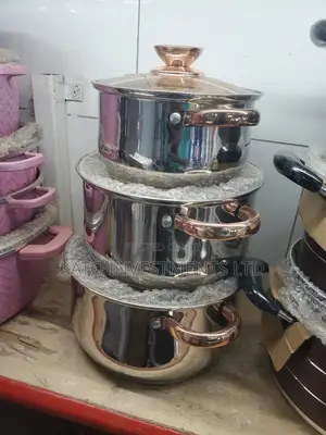 Golden Serving Dishes