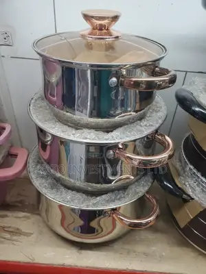 Golden Serving Dishes
