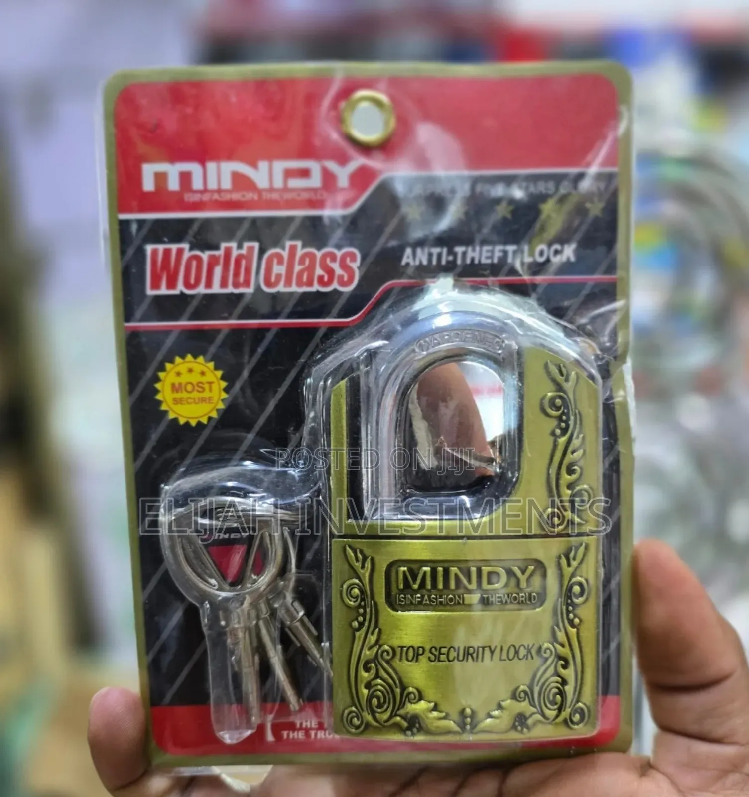 Long Lasting Mindy Top Security Lock