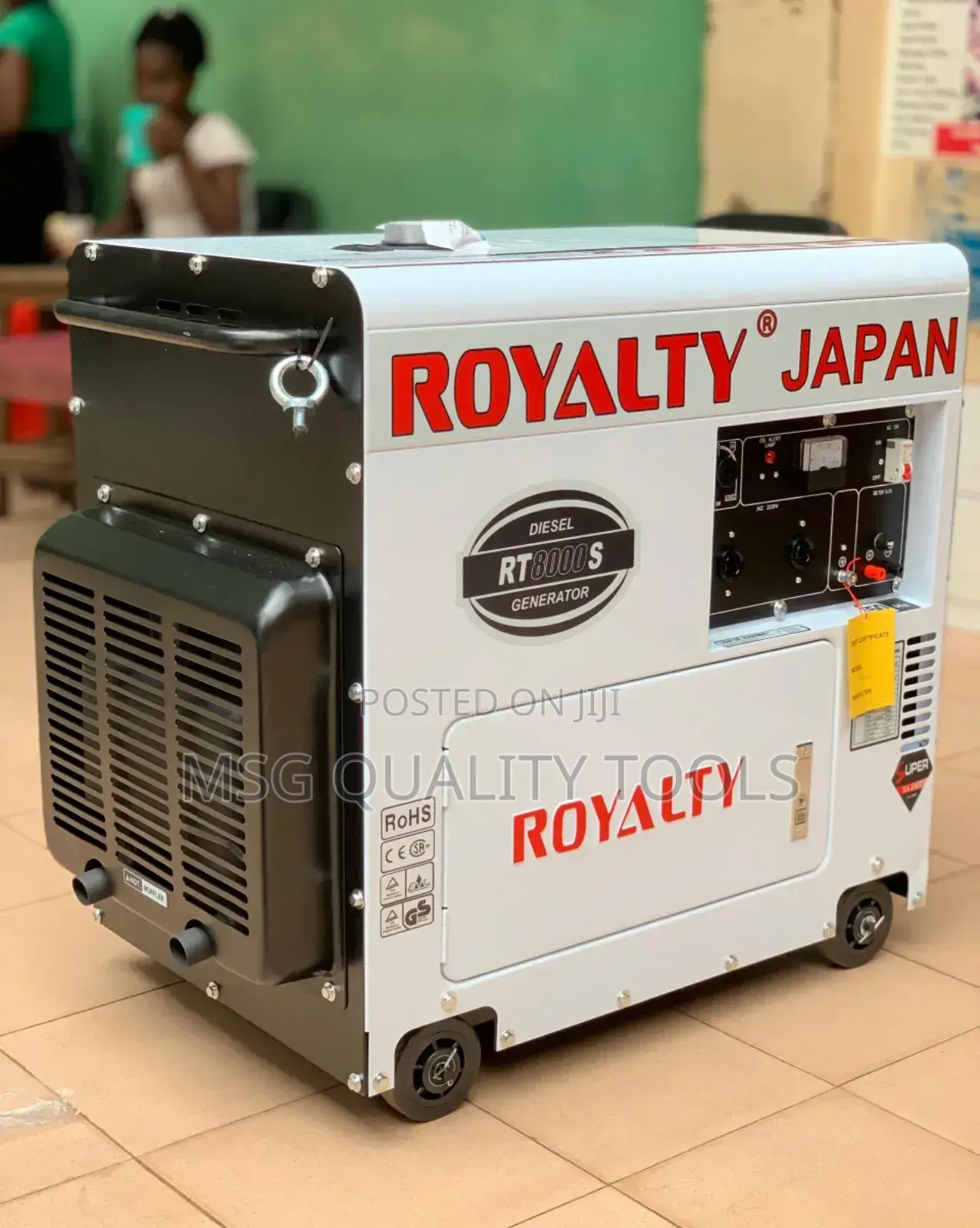 Diesel Silent Generator Royalty 9kwa
