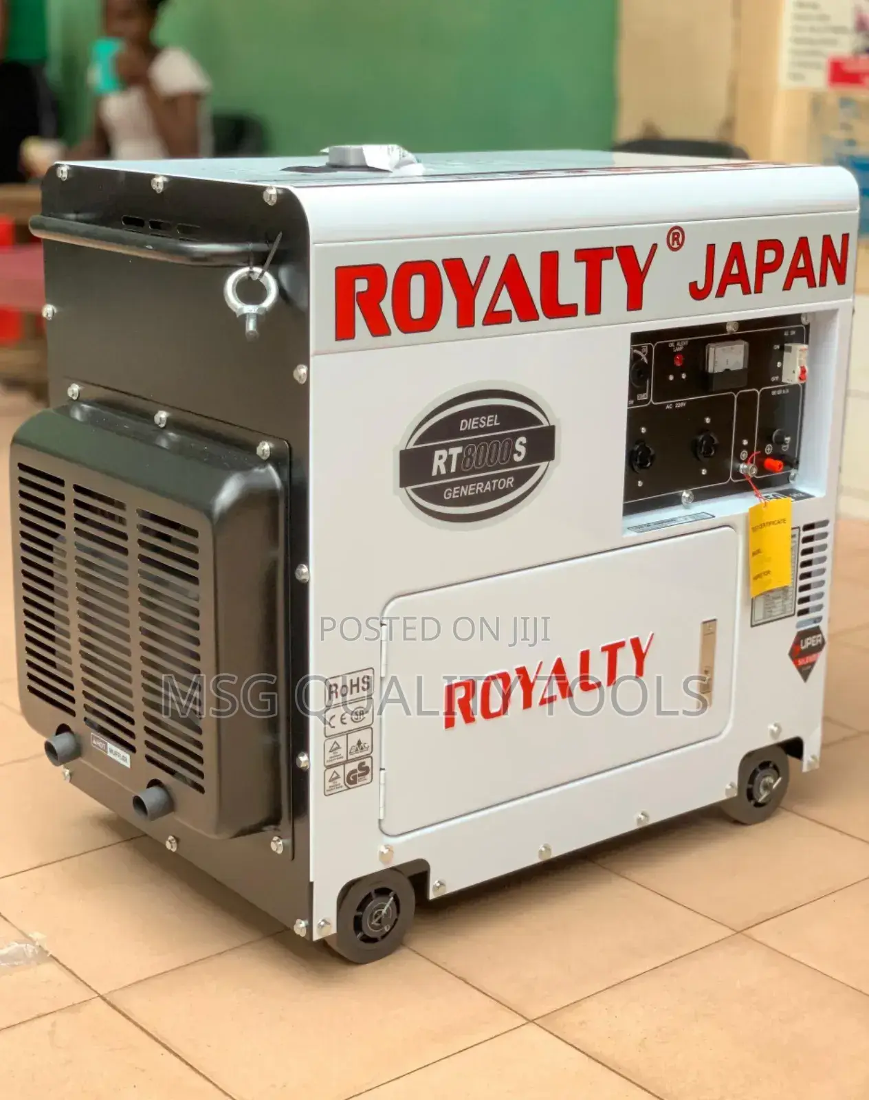 Diesel Silent Generator Royalty 9kwa