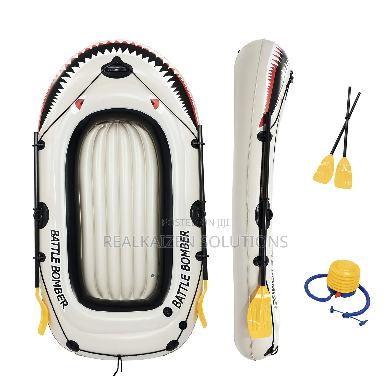 BESTWAY Battle Bomber Inflatable Rubber Boat
2 Seater