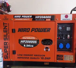 Silent Diesel Generator 8.5kwa Hp