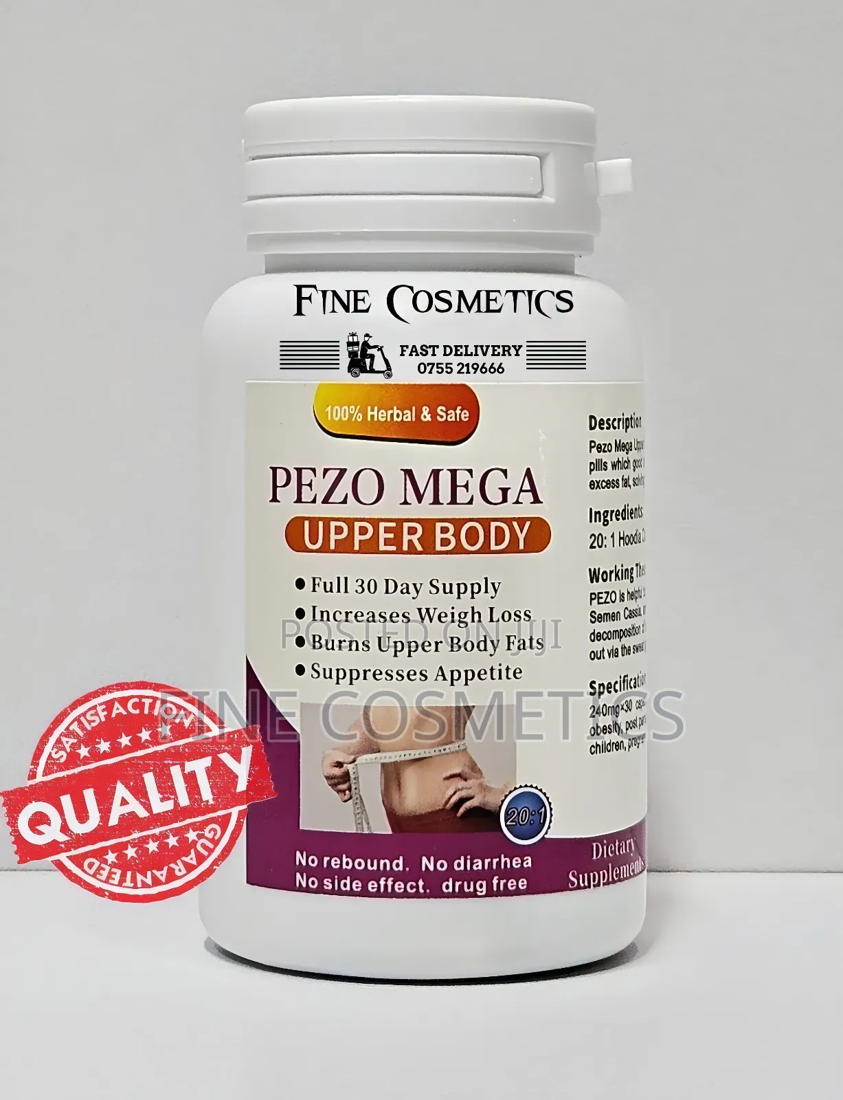 Wholesale Pezo Mega Upper Body, Weight Loss Slimming Capsule