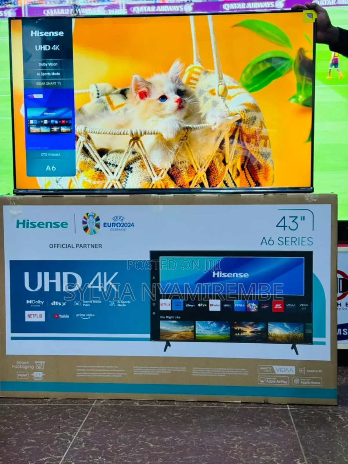 Hisense 43 Inch UHD Smart TV