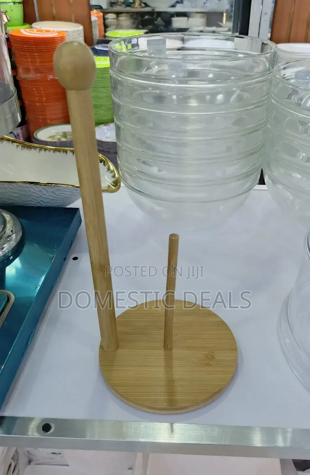 Wooden Tissue Holder