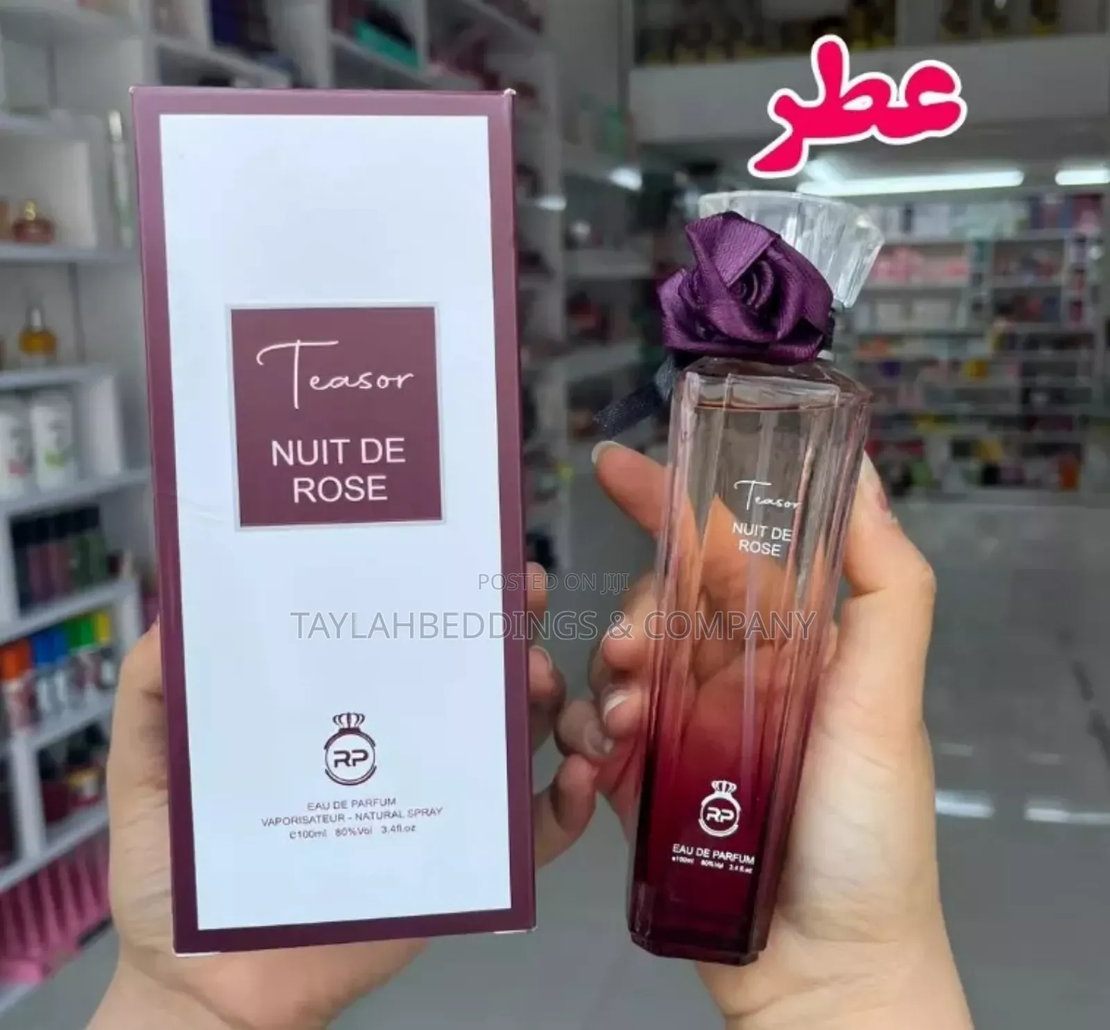 Fragrance World Rose Midnight Eau De Perfume for Ladies