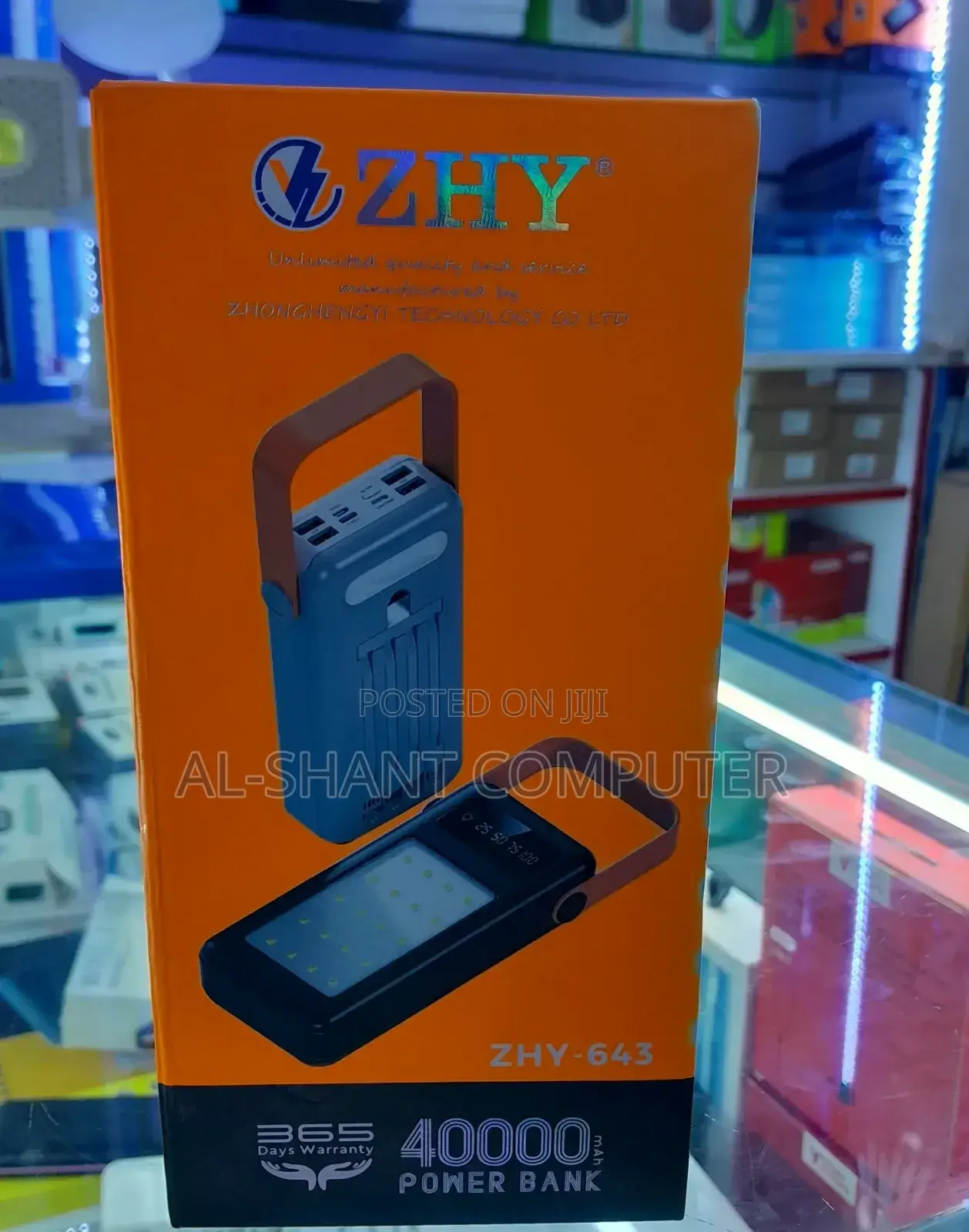 Powerbank/Zhy 40000MAH Power Bank