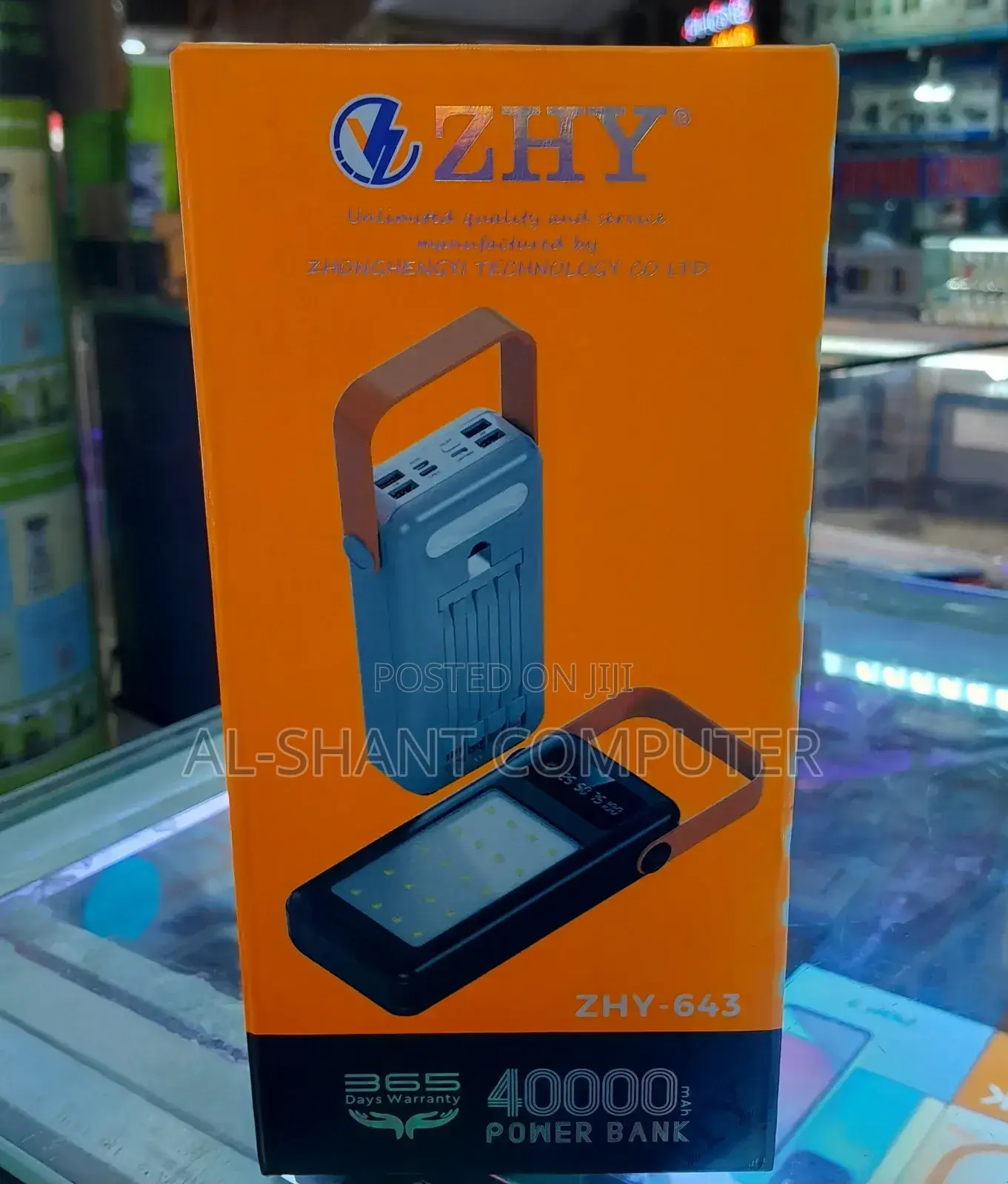 Powerbank/Zhy 40000MAH Power Bank