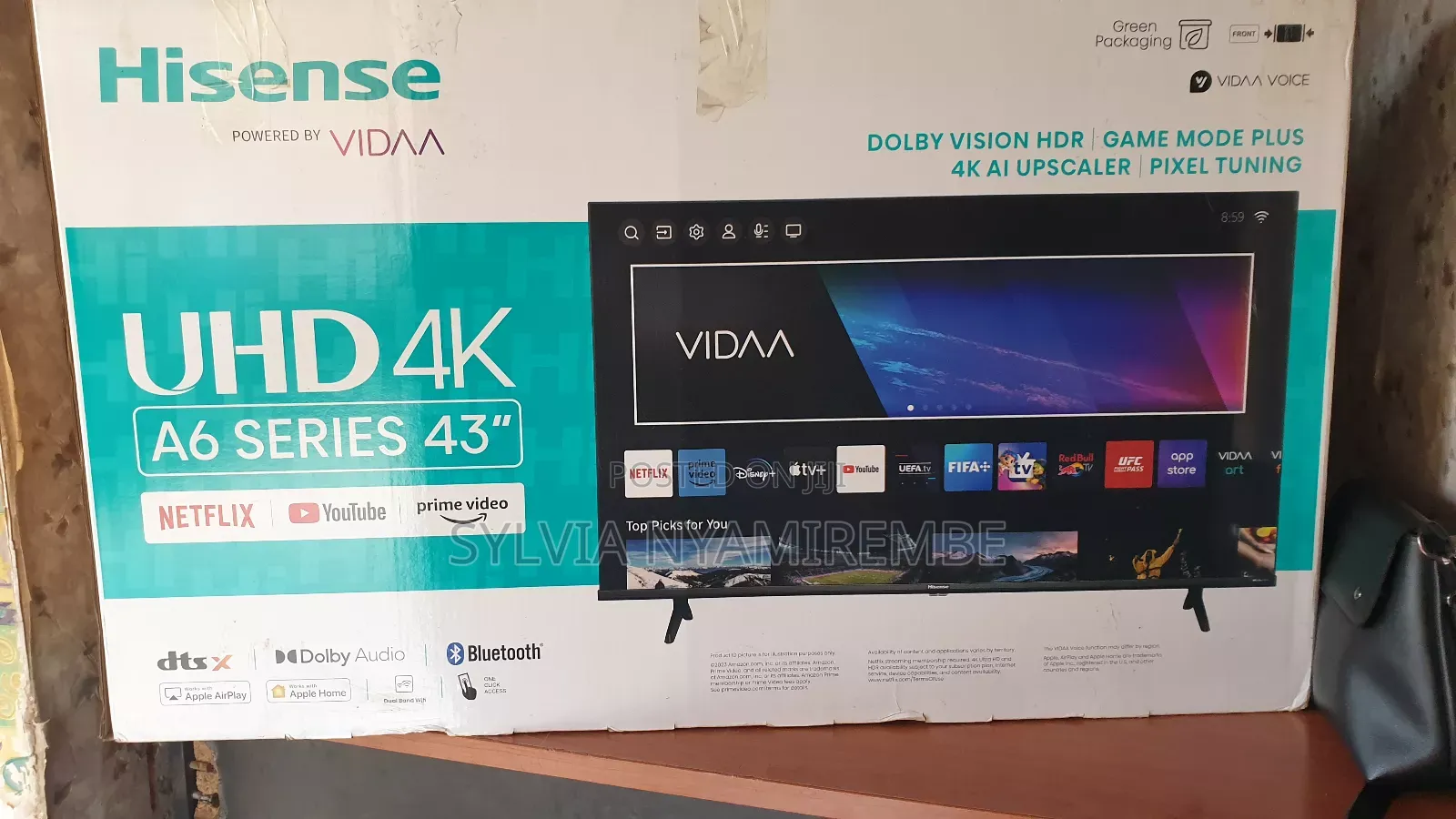 Hisense 43 Inch UHD Smart TV