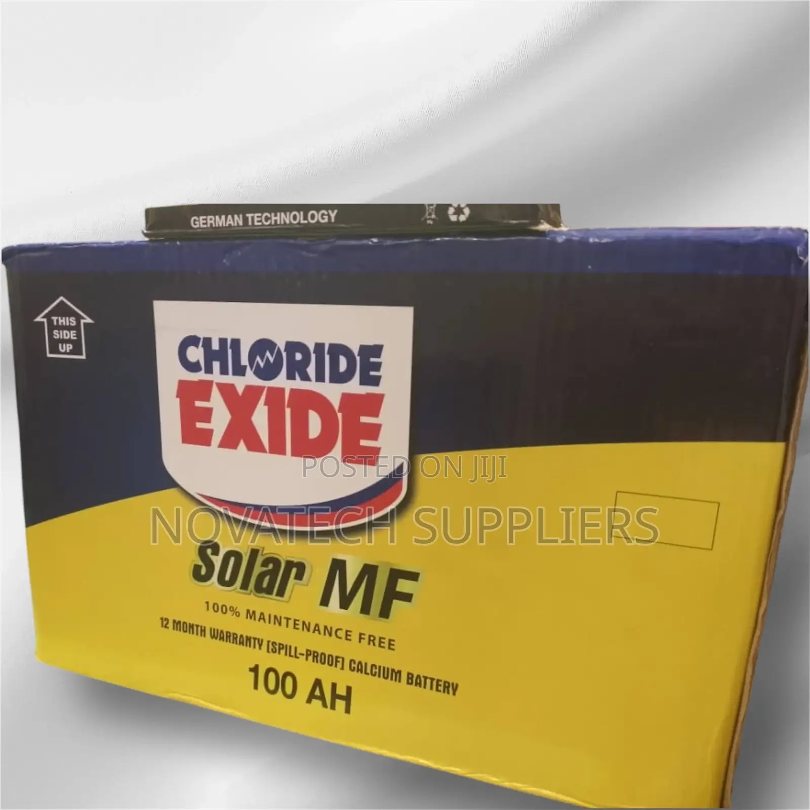 100ah Chloride Exide Deep Cycle Solar Batteries Waka