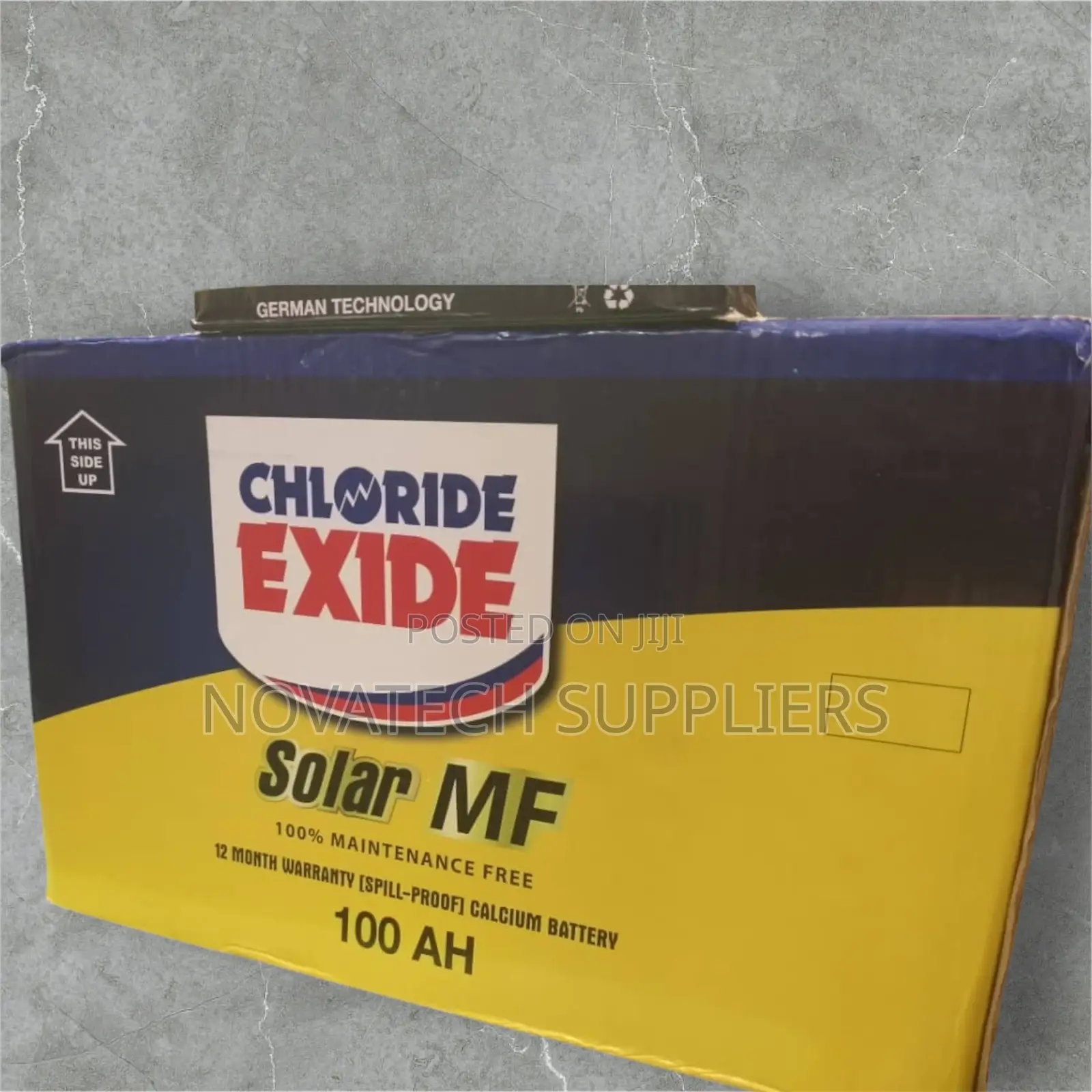 100ah Chloride Exide Maintenance Free Batteries Samk