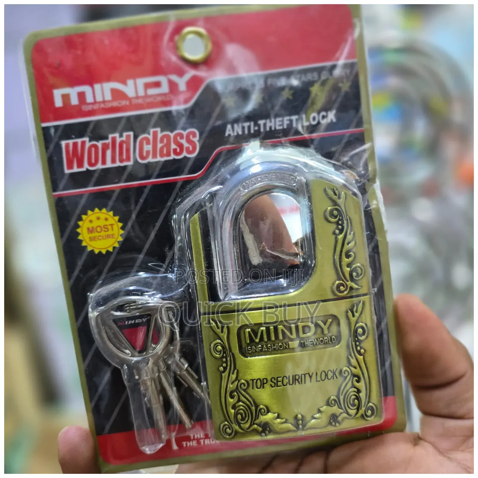 New World Class Padlock