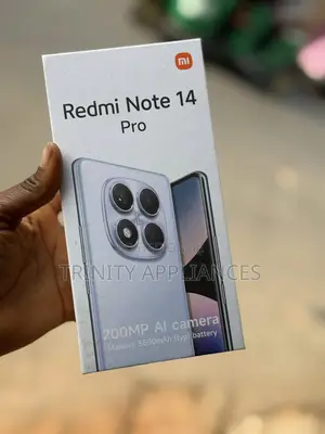 New Xiaomi Redmi Note 14 Pro 256 GB Black